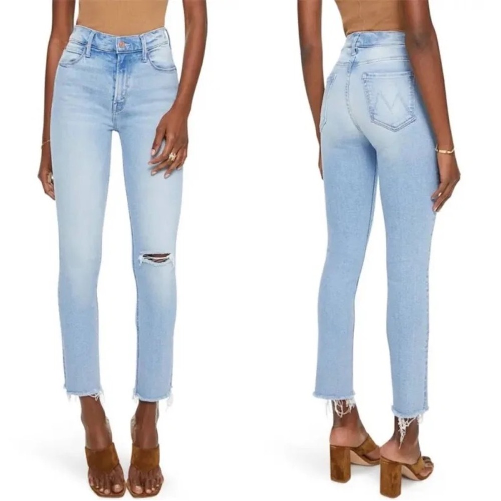 Mother The Dazzler Ripped Mid Rise Ankle Slim Jeans Hopeless Romantic.Sz 26
#28 - Picture 3 of 8
